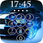 street racing lock screen android application logo